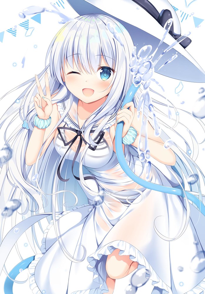 【二次】白髪・銀髪【画像】　その４０